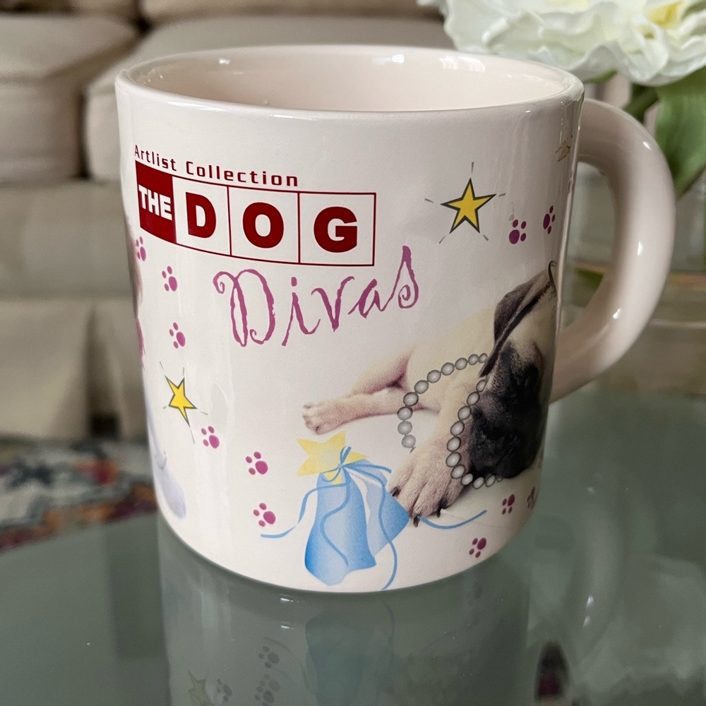 Artist International, “The Dog, Divas” coffee mug, 2006